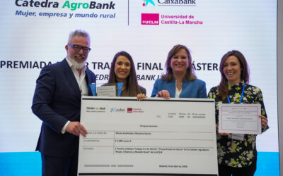 La Cátedra AgroBank-UCLM premia un Trabajo de Fin de Máster sobre el efecto de las políticas públicas de empleo en el medio rural